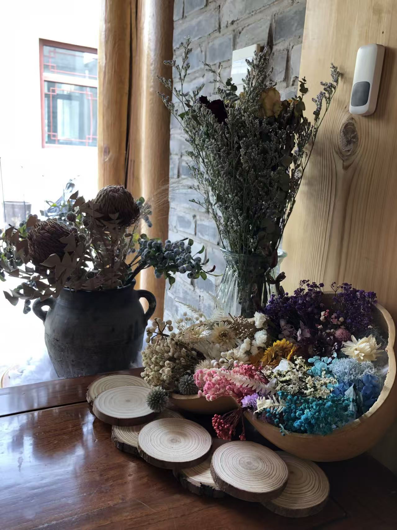 Custom dried flower creation